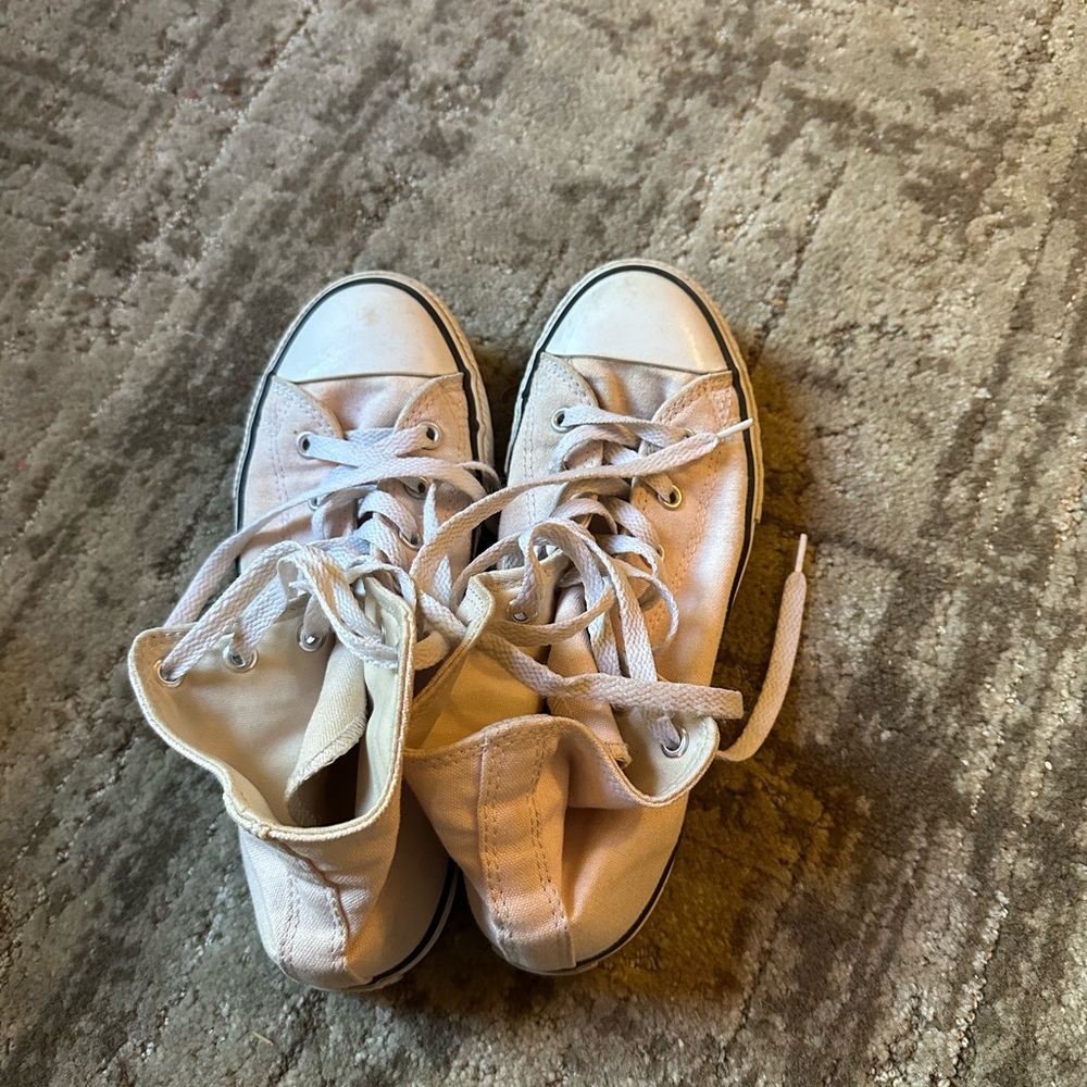 Converse light pink high-Top Sneakers